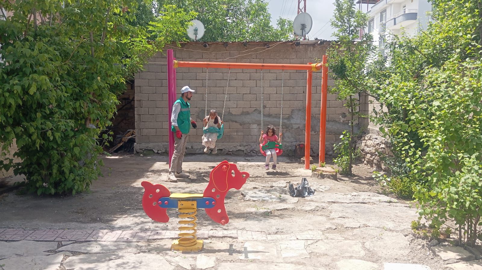 Van’da Down Sendromlu çocuklar için oyun alanı oluşturuldu  