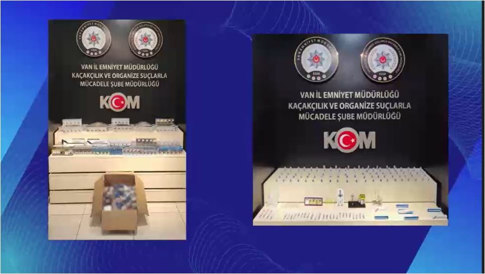 Van’da gümrük kaçakçılığı operasyonu