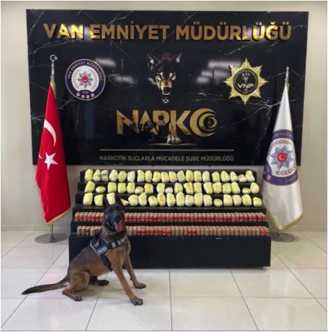 Van’da kilolarca uyuşturucu ele geçirildi