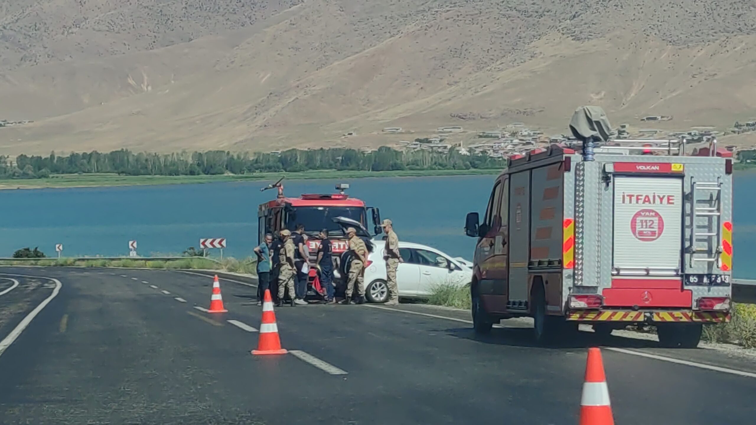Van’da trafik kazası: 2 yaralı  
