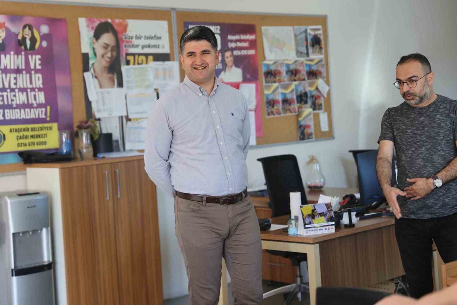 Başkan Adıgüzel: “Bayram gününde Ataşehirimize hizmet eden ve emek harcayan tüm çalışanlarımızı takdir ediyorum”