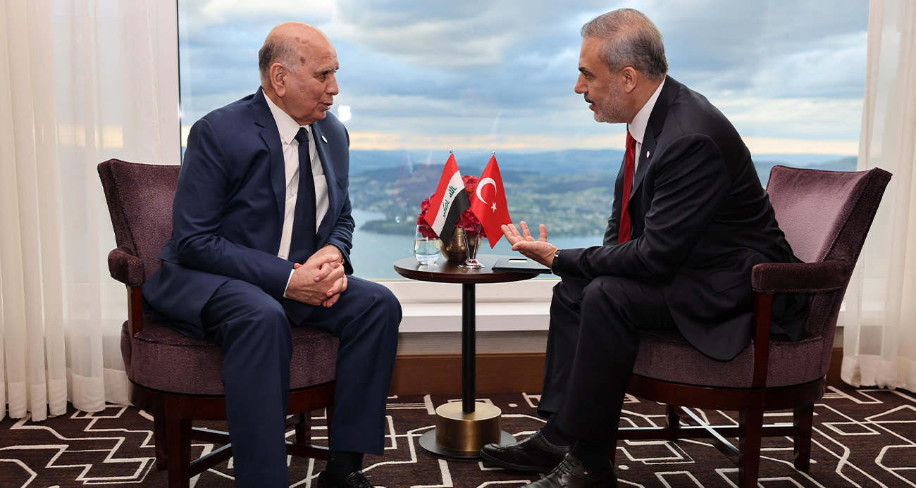 Dışişleri Bakanı Fidan, Irak Başbakan Yardımcısı ve Dışişleri Bakanı Hüseyin ile görüştü