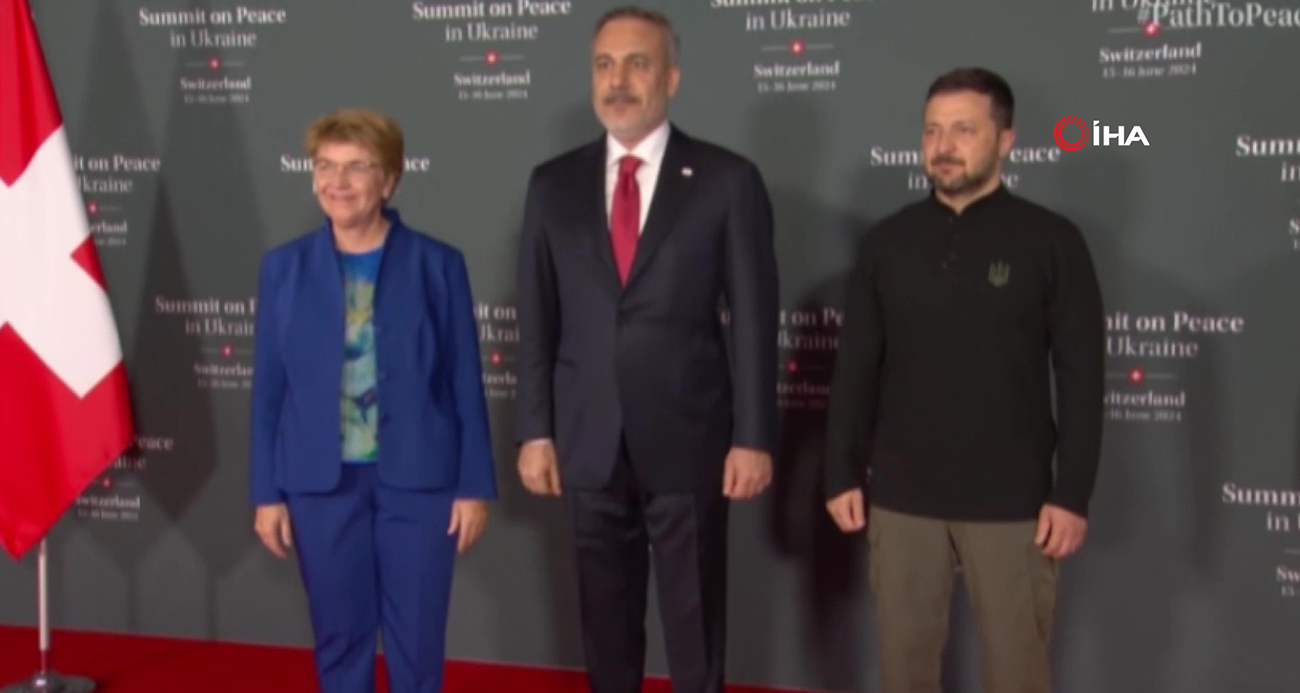 Dışişleri Bakanı Fidan Ukrayna Barış Konferansı’na geldi