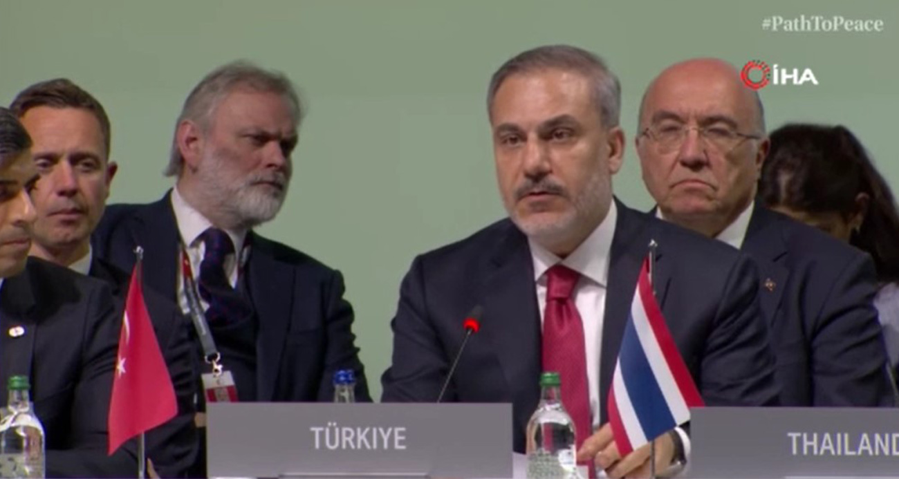 Dışişleri Bakanı Fidan: “Bu konferans köprüden önceki son çıkış olabilir”