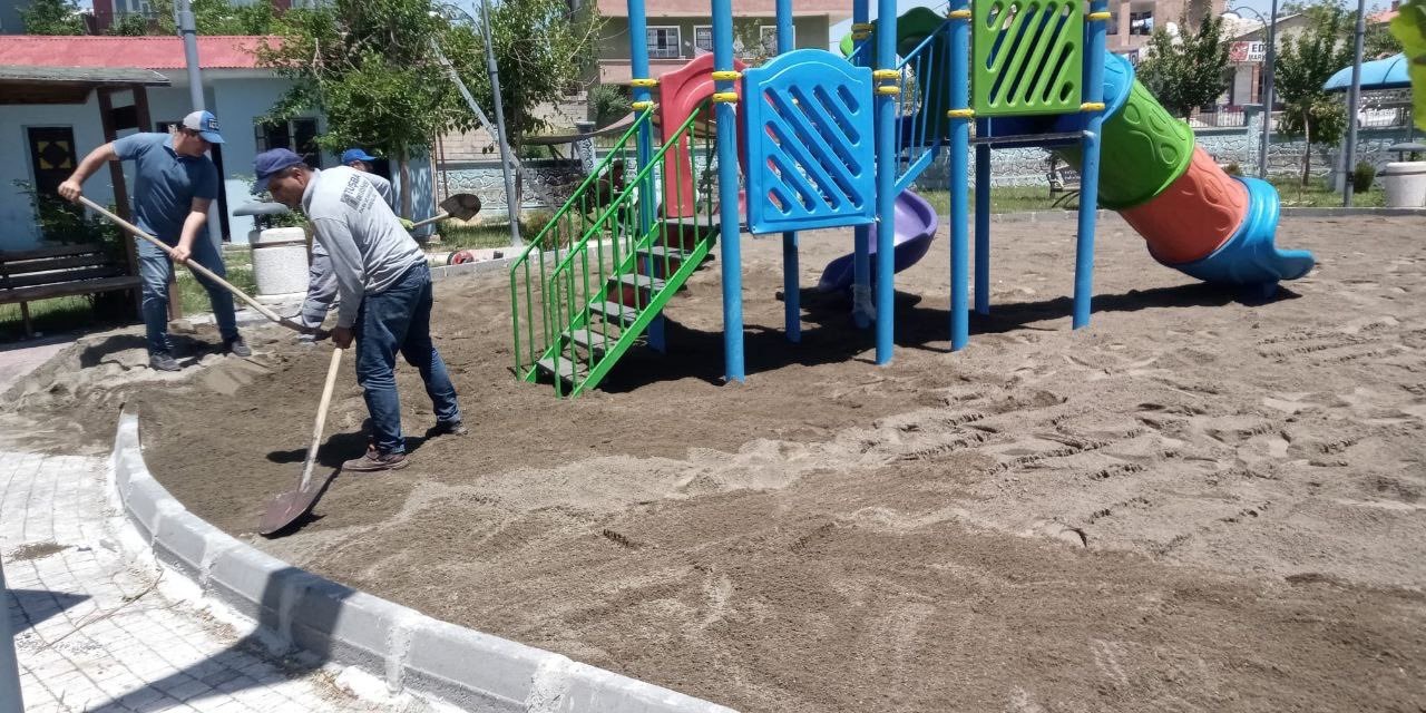 Van’da parklar çocuklar için düzenleniyor