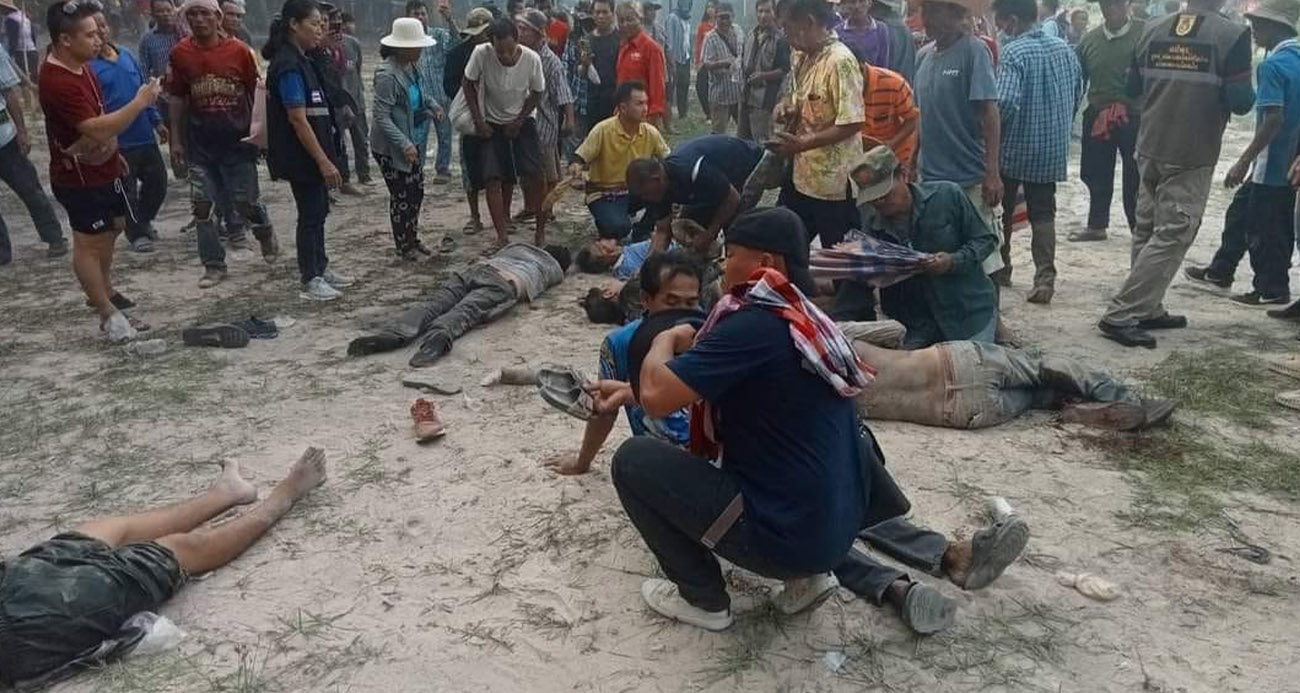 Tayland’da roket festivalinde facia: 15 yaralı