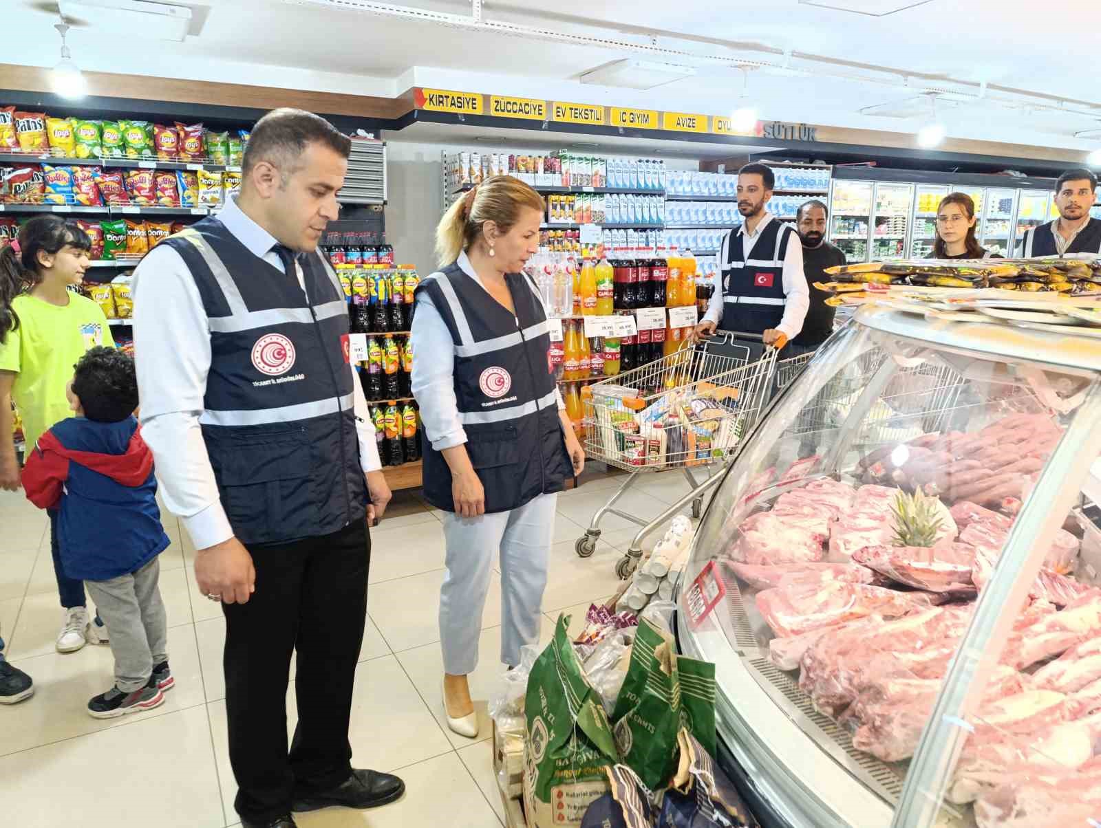 Van’da marketler Kurban Bayramı öncesi denetlendi