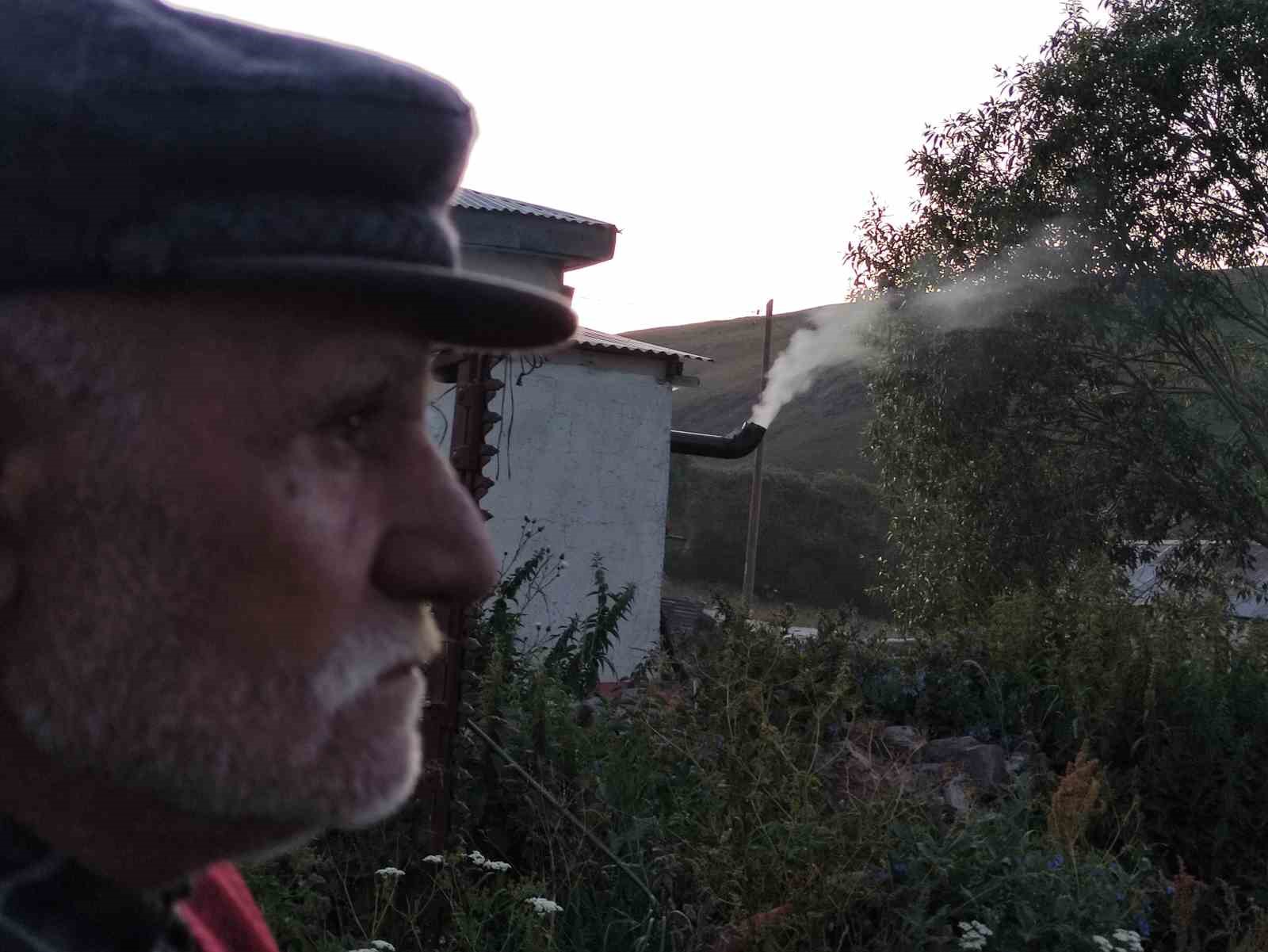 Bu köyde yaz kış soba yanıyor