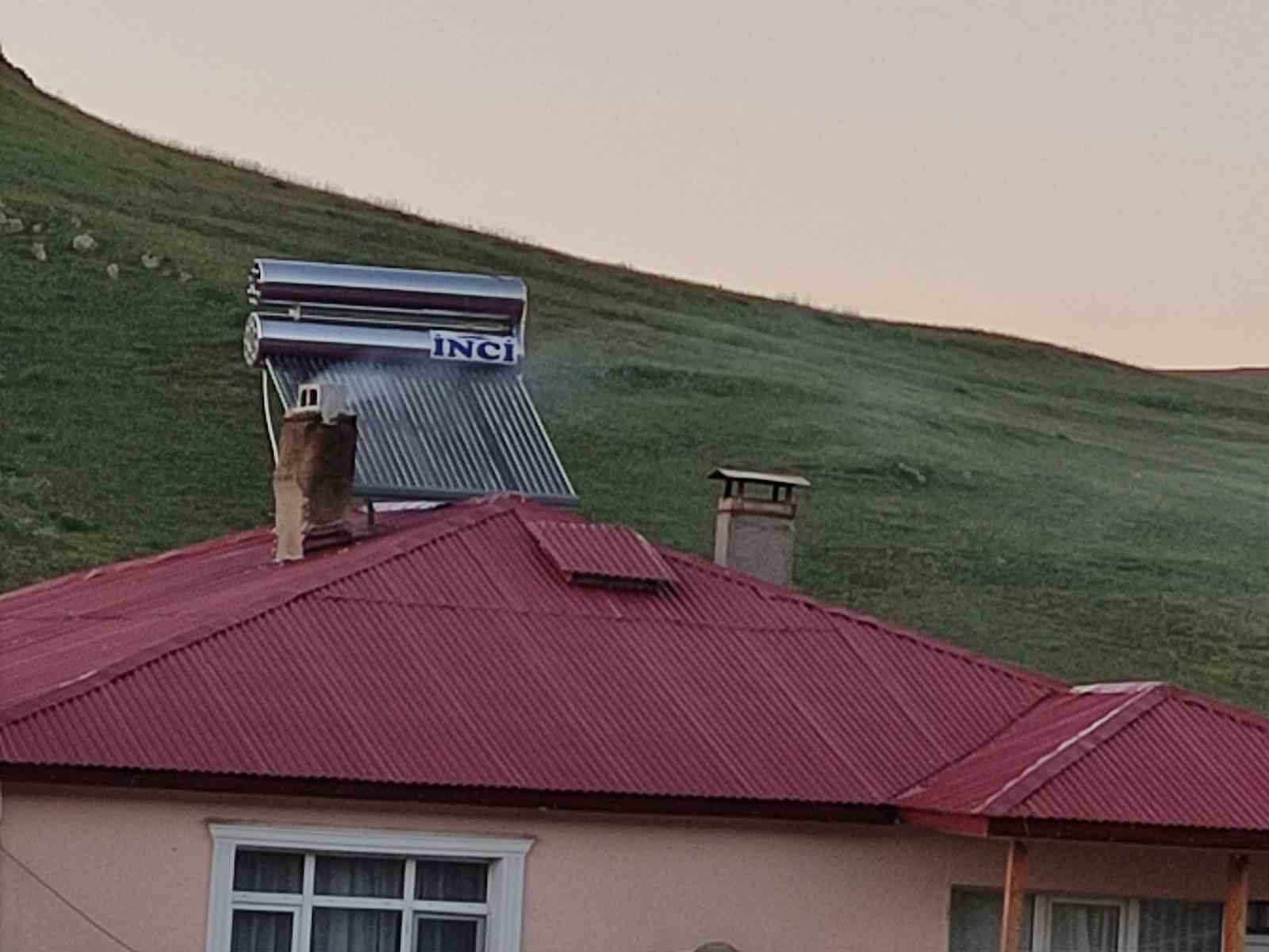 Bu köyde yaz kış soba yanıyor