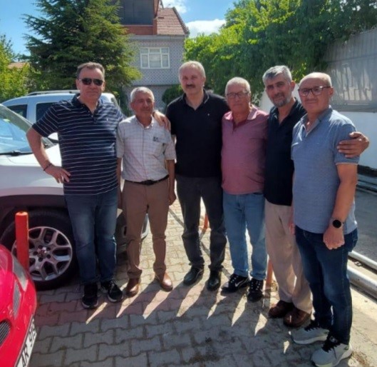 38 Yıl önce birlikte askerlik yapan tertipler buluştu