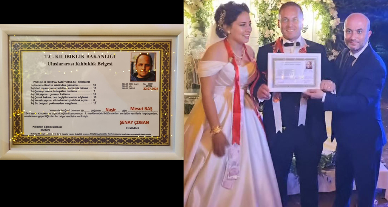 Damada ‘uluslararası kılıbıklık belgesi’ verildi