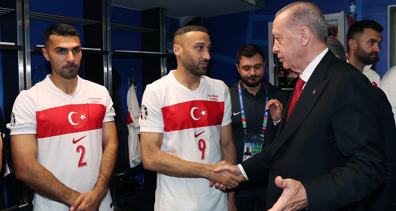 Cumhurbaşkanı Erdoğan: “Siz bizim şampiyonumuzsunuz”