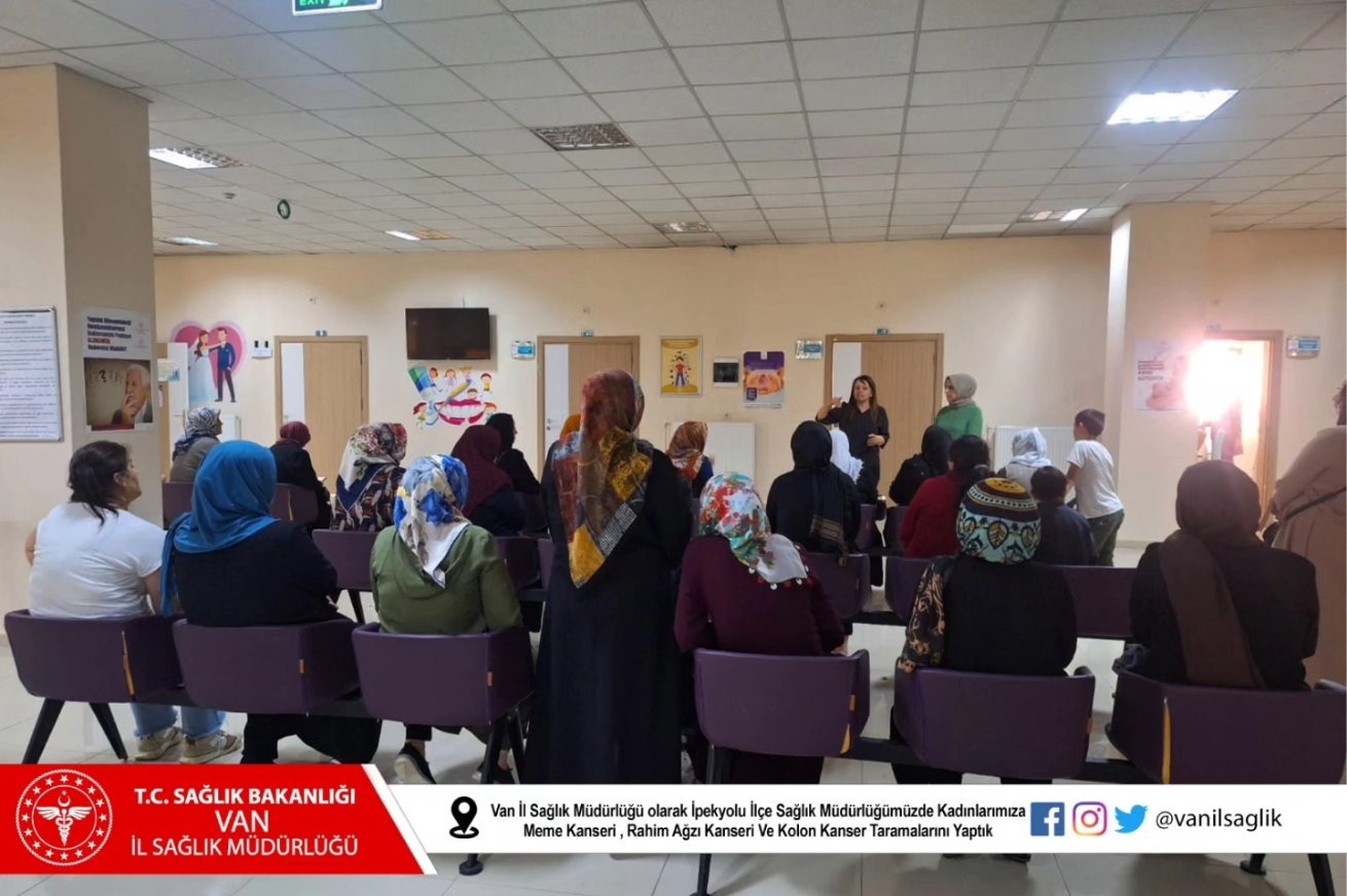 Van’da kadınlara özel kanser taraması