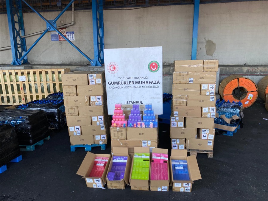Gümrük Muhafaza ekipleri 135 milyon liralık kaçakçılığı engelledi