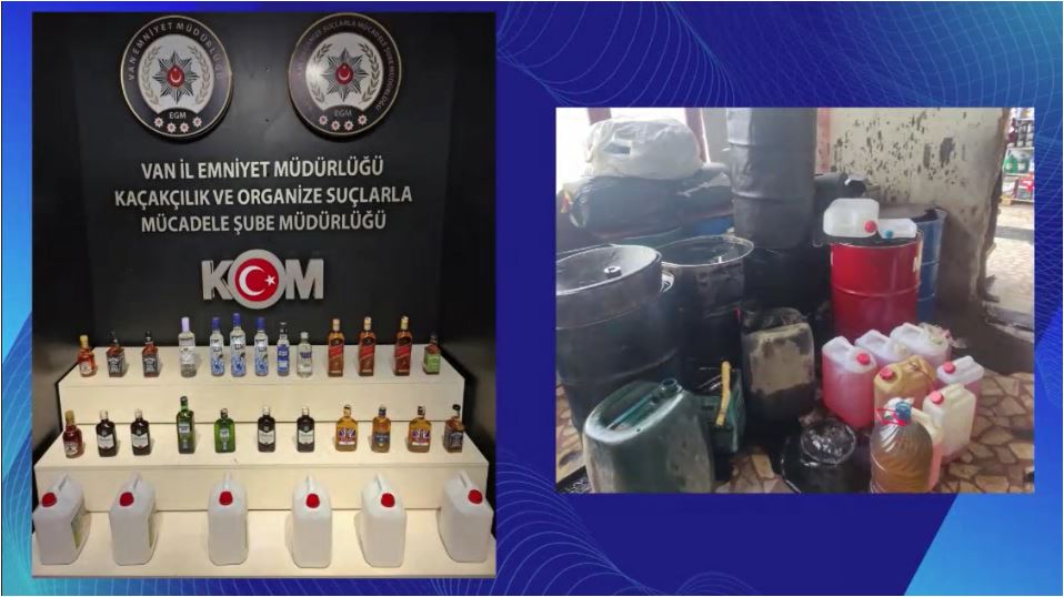 Van’da çok sayıda gümrük kaçağı malzeme ele geçirildi