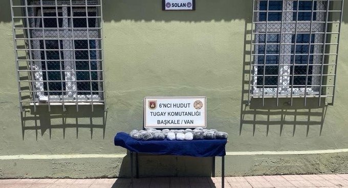 Van’ın hududunda uyuşturucu operasyonu