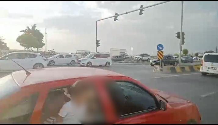 Van’da küçük çocuğun tehlikeli yolculuğu korkuttu