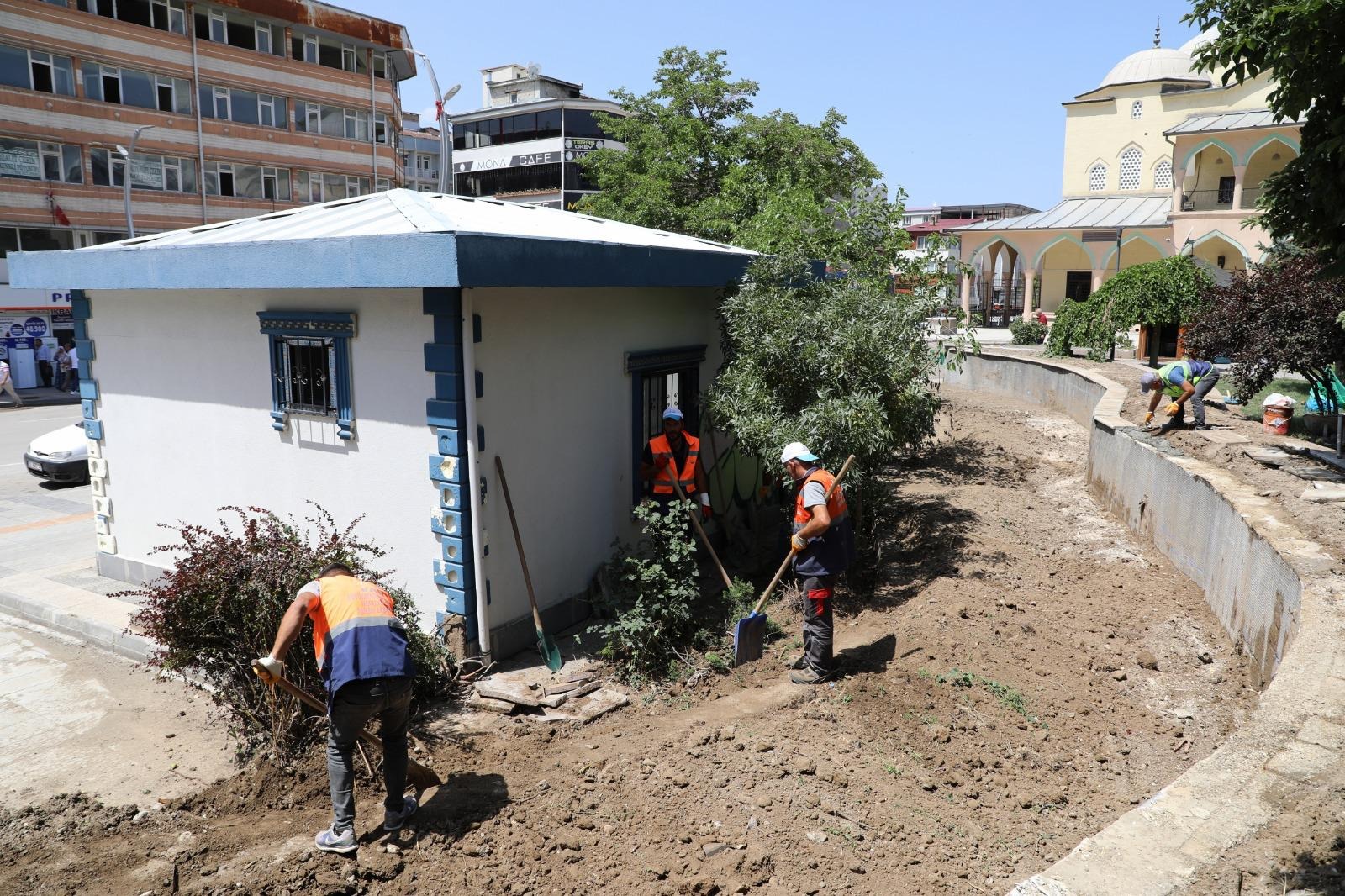Van’da bulunan  Dabbağoğlu Parkı yenileniyor