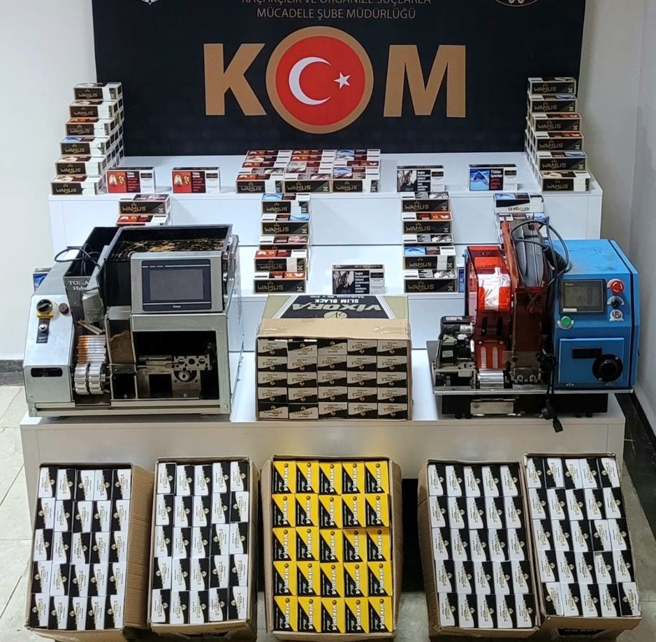 Elazığ’da kaçakçılara operasyon! 2 gözaltı