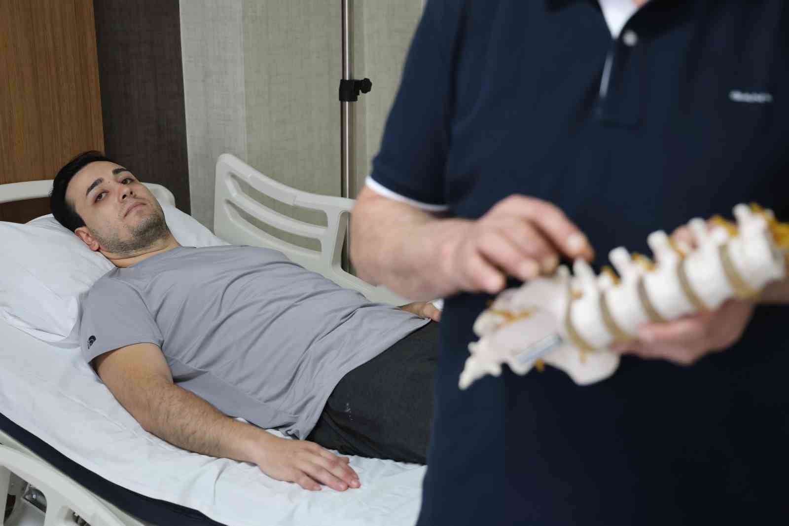 Hastalığına şifayı bin 400 kilometre uzaklıkta buldu