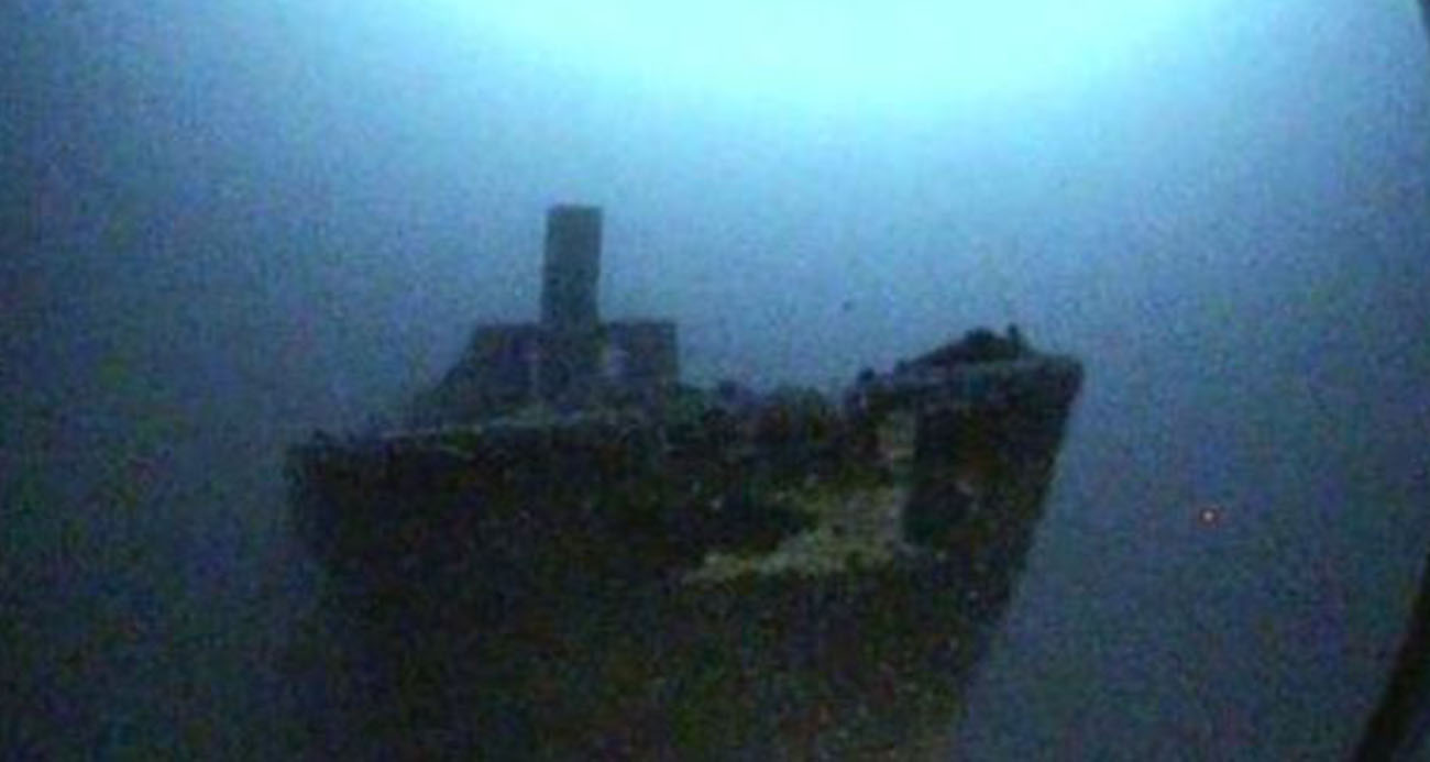 Batan gemi enkazı 55 yıl sonra bulundu