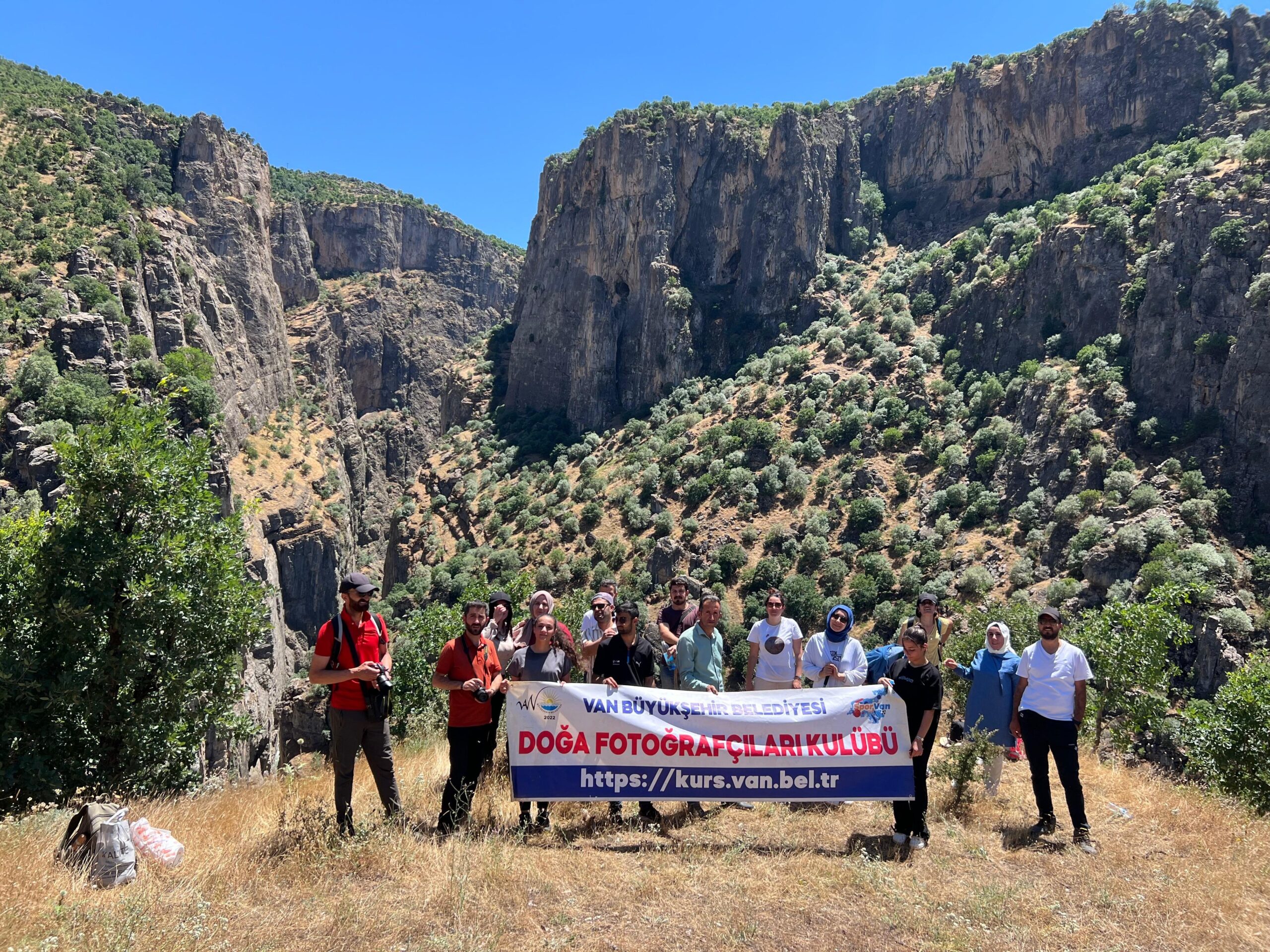 Van Masiro Kanyonu fotoğrafçıları ağırladı