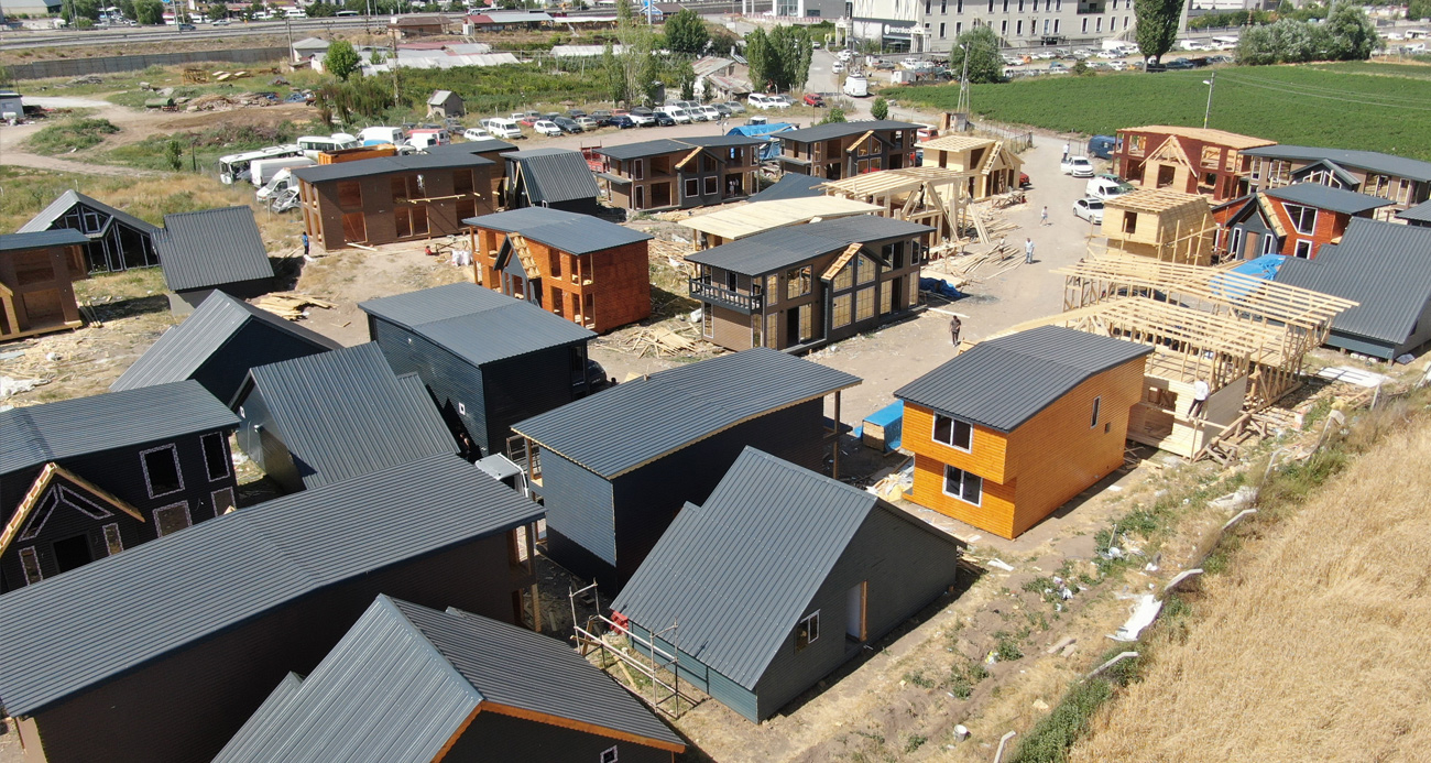 Pandemi ve deprem prefabrik evlere talebi arttırdı