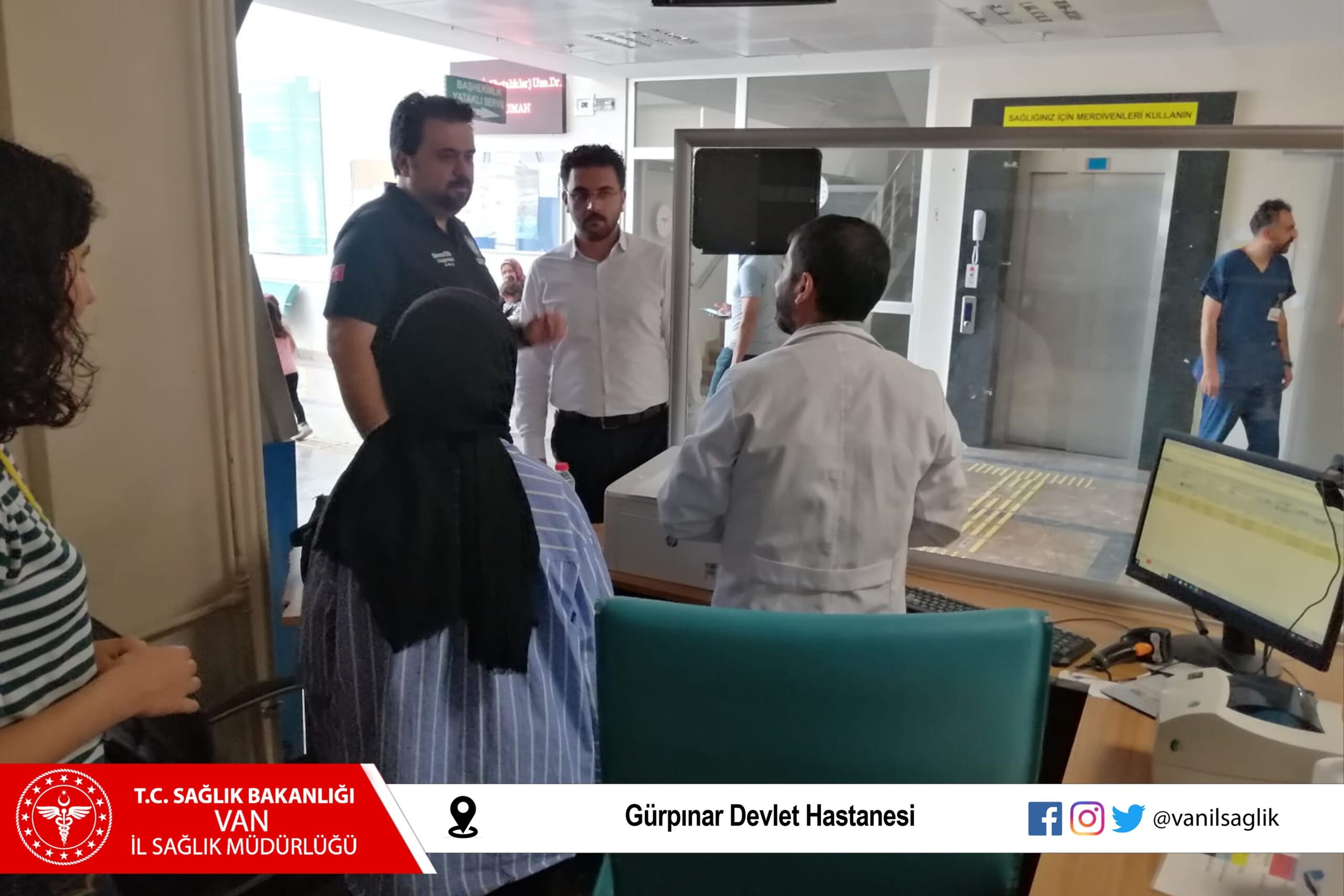 Van İl Sağlık Müdürü Tosun, Gürpınar Devlet Hastanesinde incelemelerde bulundu