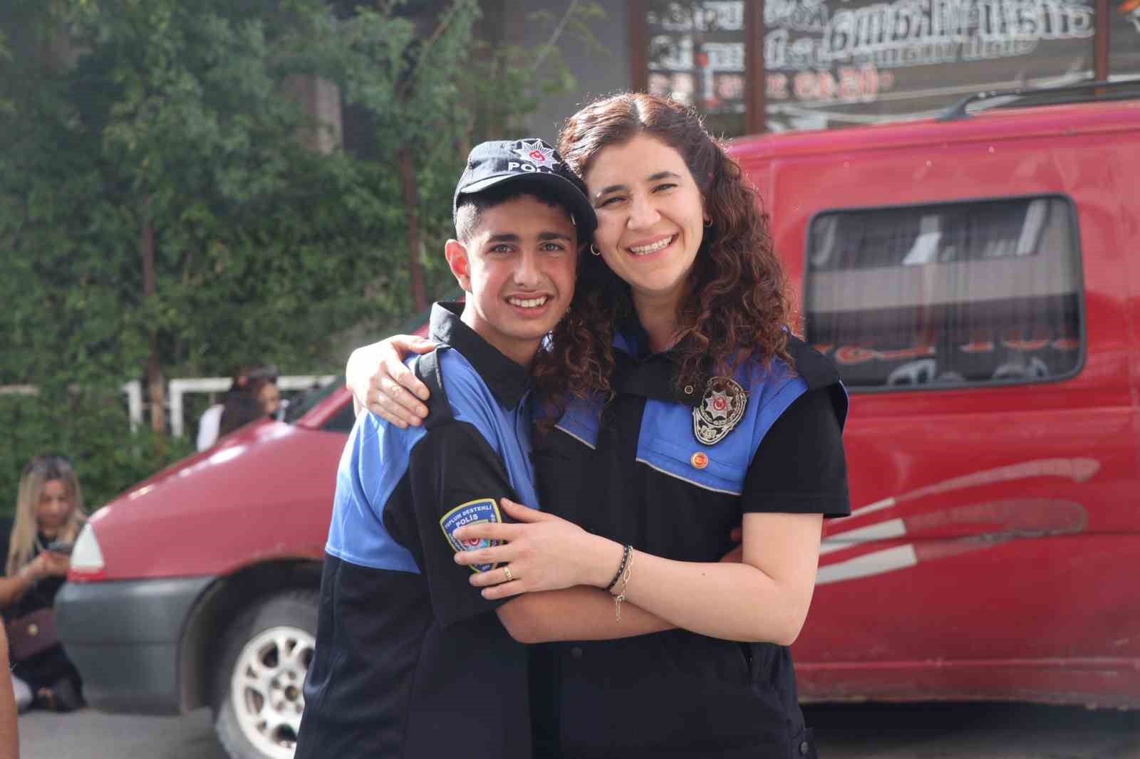 Tek hayali üniforma giymekti nasip oldu