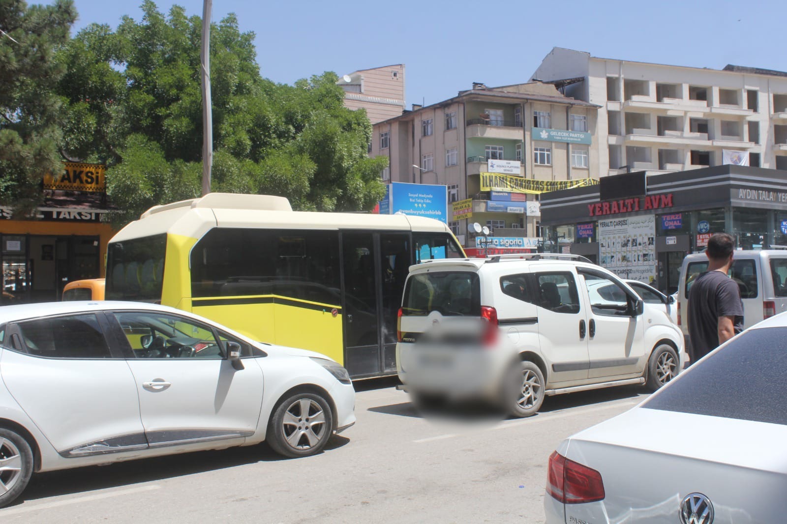Van’da trafik bildiğiniz gibi!