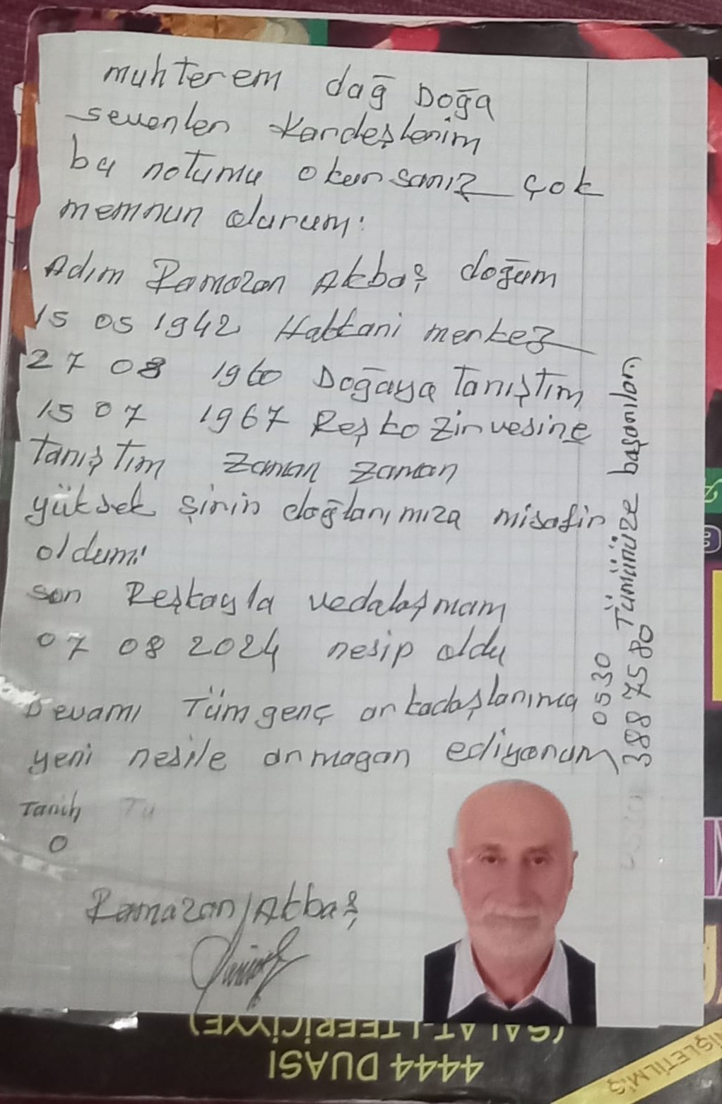 82 yaşında dağ tırmanışına son verdi