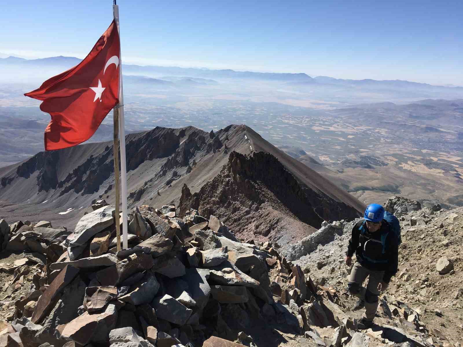Erciyes’te zirve heyecanı