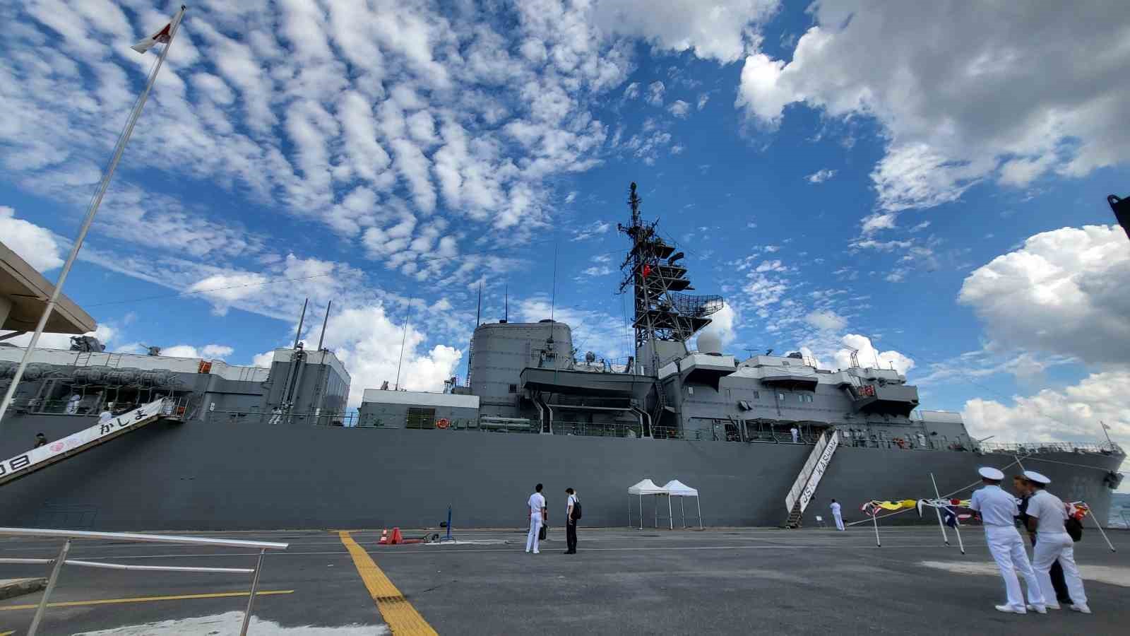 Türkiye’de Japon eğitim gemileri ziyarete açıldı