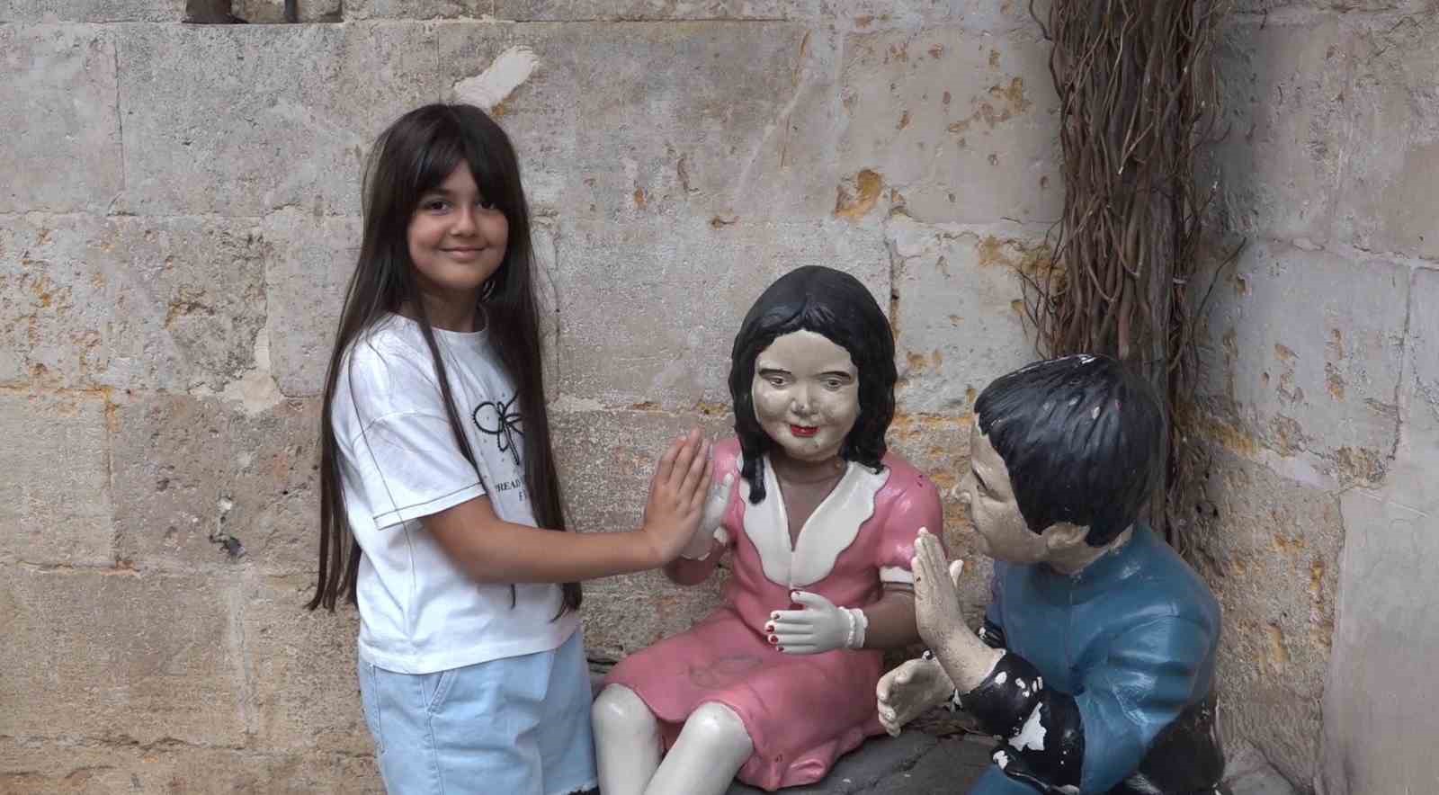 Oyuncak müzesinde çocuklar çok mutlu