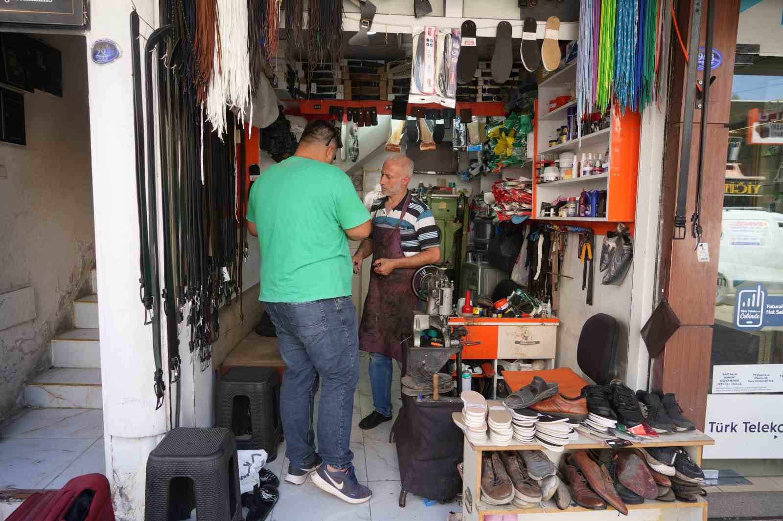 12 yaşında başladığı mesleği 40 yıldır sürdürüyor