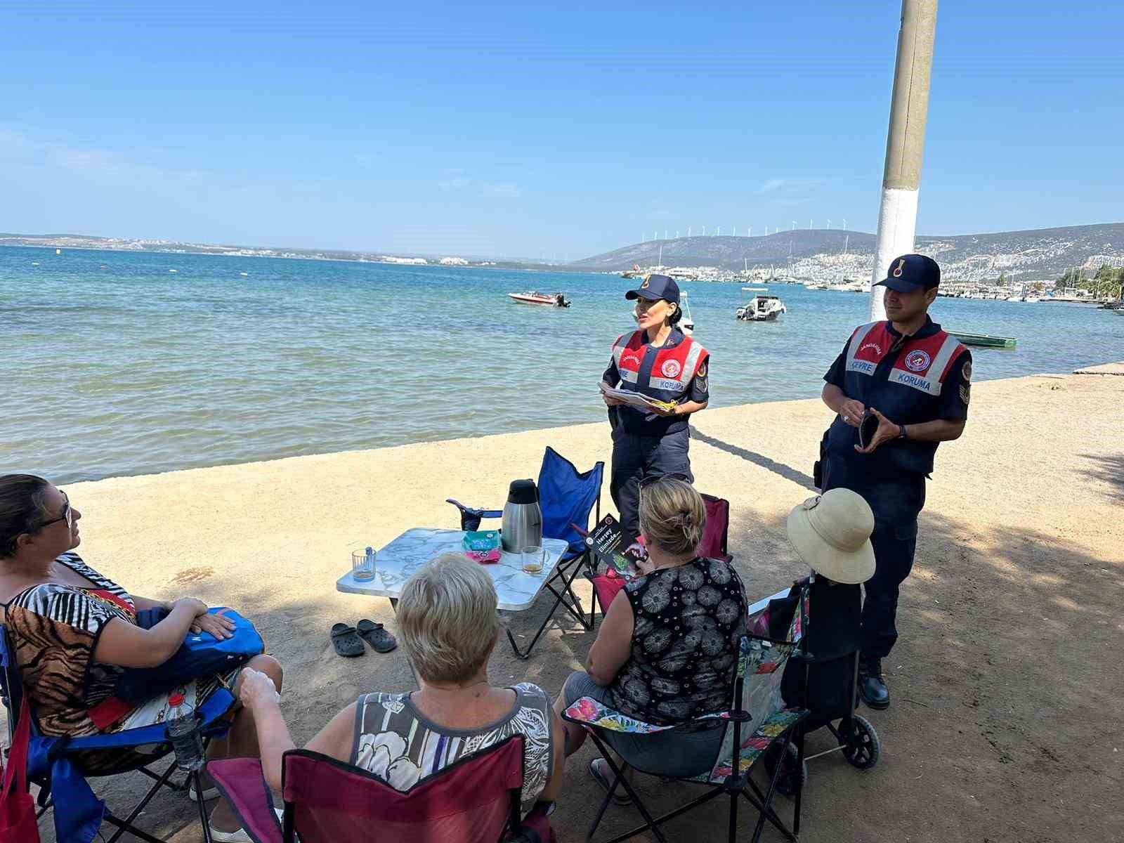 Jandarma ekiplerinden vatandaşlaa uyarı