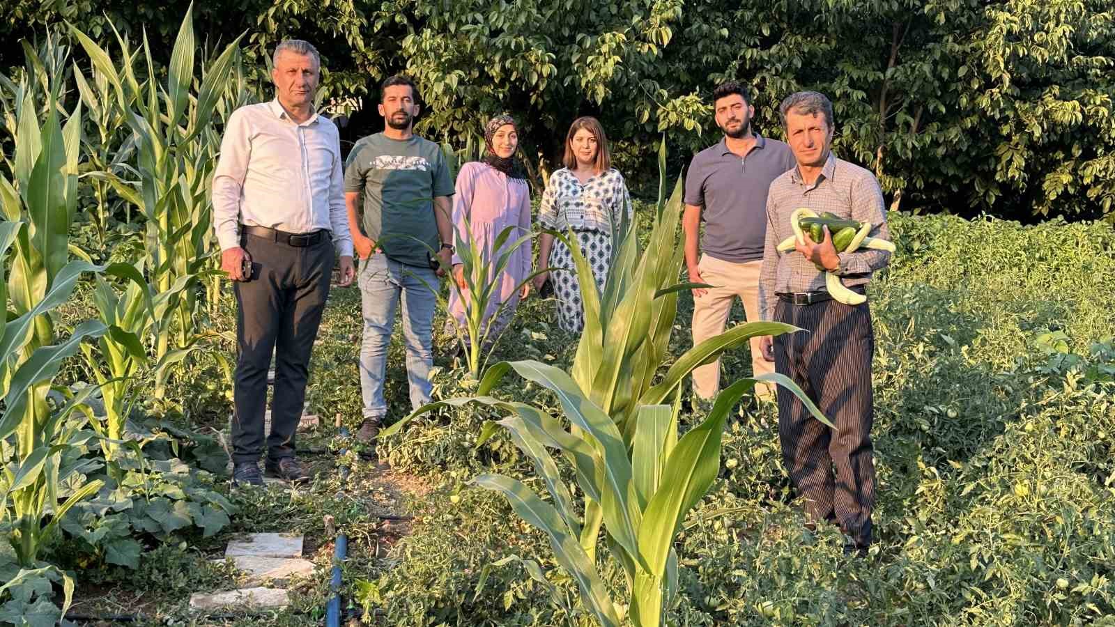 Yüksekova’da örnek çiftçi: A’dan Z’ye tüm ürünlere hayat verdi