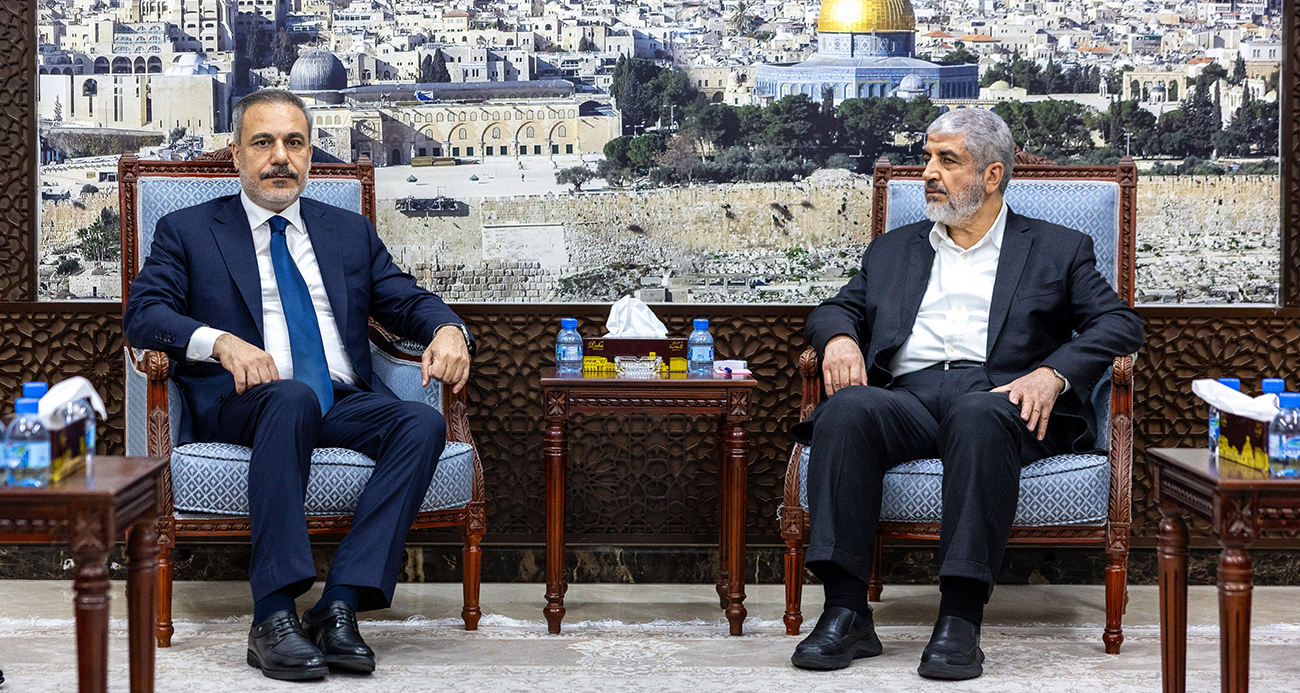 Bakan Fidan, Hamas Siyasi Büro Başkan Vekili Meşal’e taziyelerini iletti