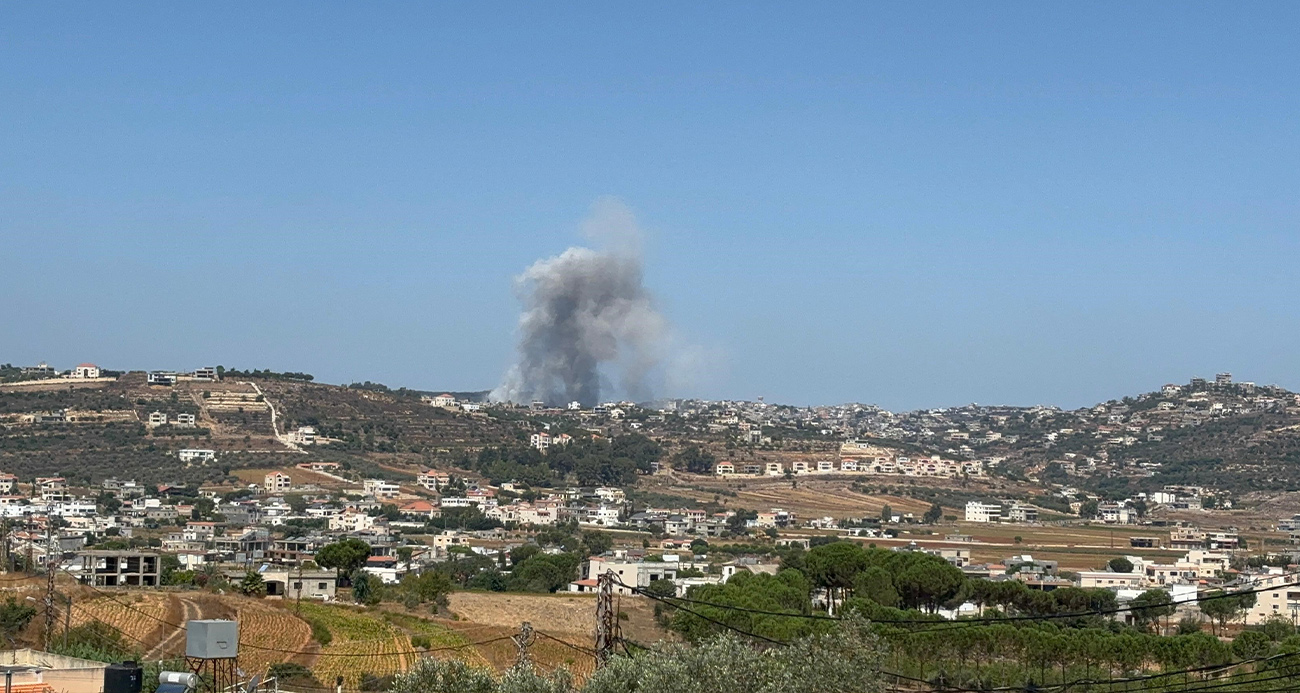 İsrail savaş uçakları Lübnan’ı vurdu