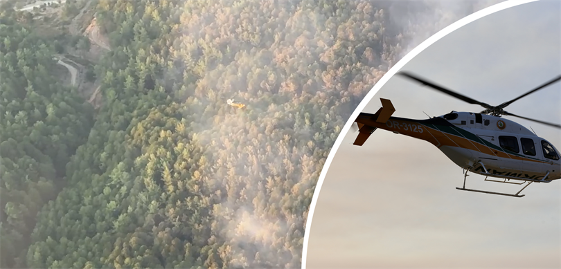 Manisa ve Uşak’taki orman yangınları kontrol altında!