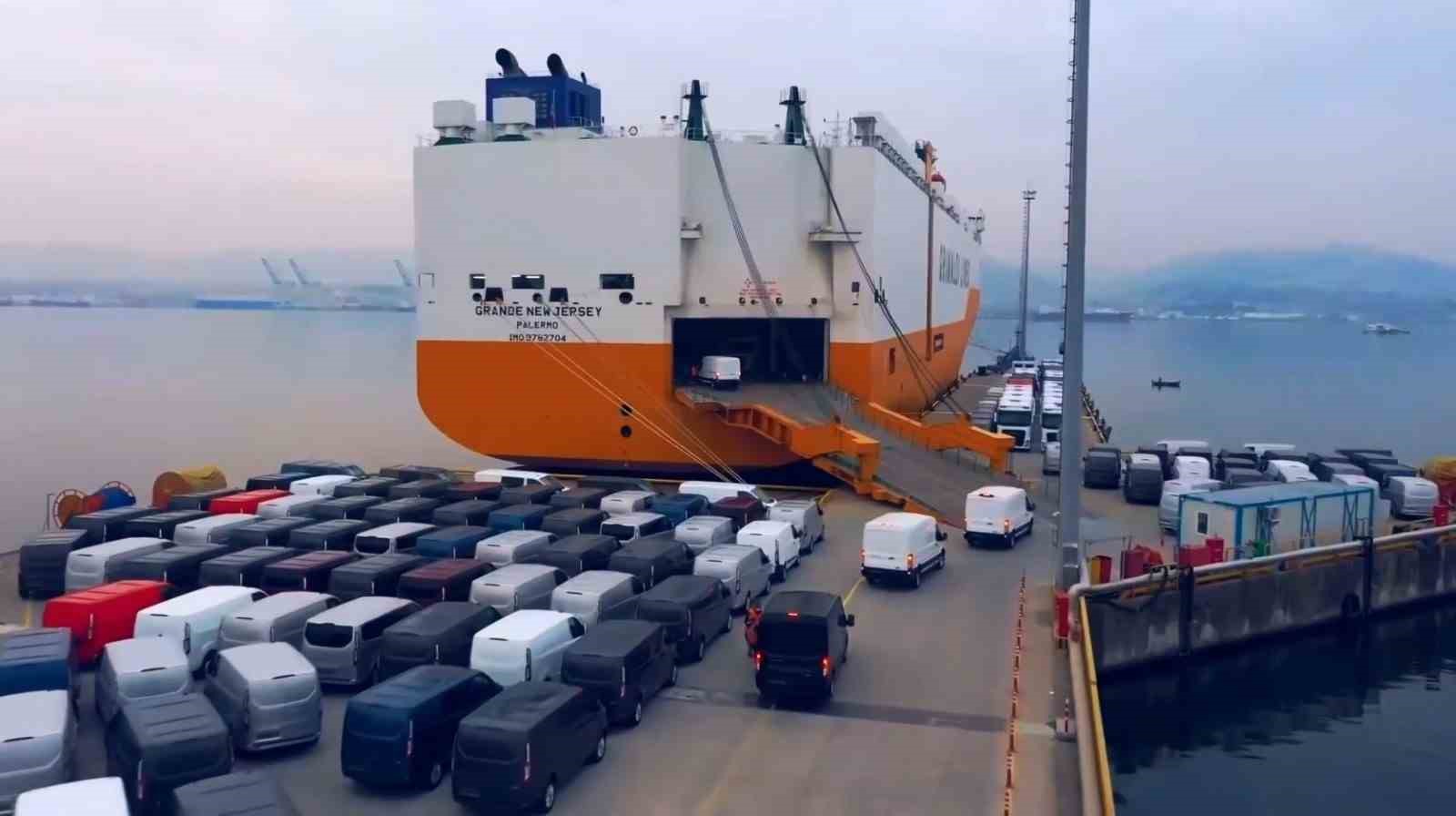 Otomotivde yedi aylık ihracat rakamı açıklandı