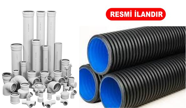 VASKİ KORUGE PVC BORU VE EK PARÇALARI SATIN ALACAK