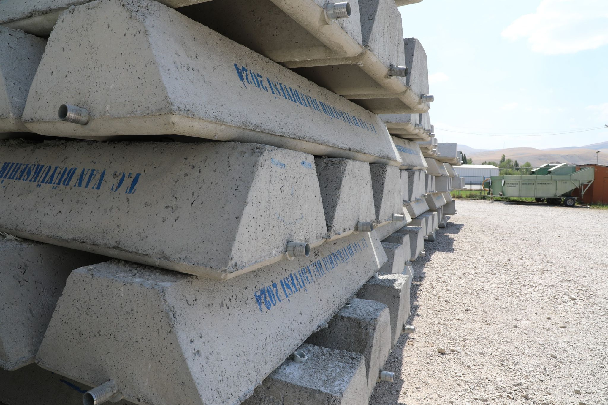 Van’da bin adet beton sıvat dağıtımı yapılacak