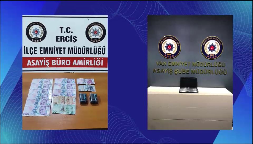 Van’da farklı suçlardan 33 kişi tutuklandı