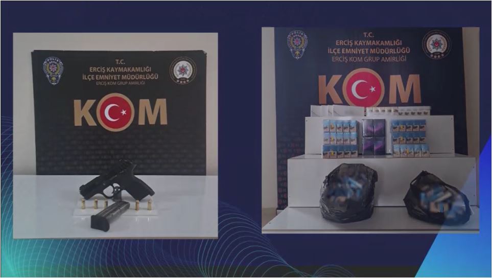 Van’da gümrük kaçakçılığı operasyonu