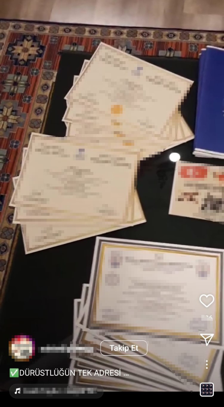 Dikkat! Sahte diploma sitesi açıp, “Dolandırıcılara inanmayın” paylaşımı yapıyorlar