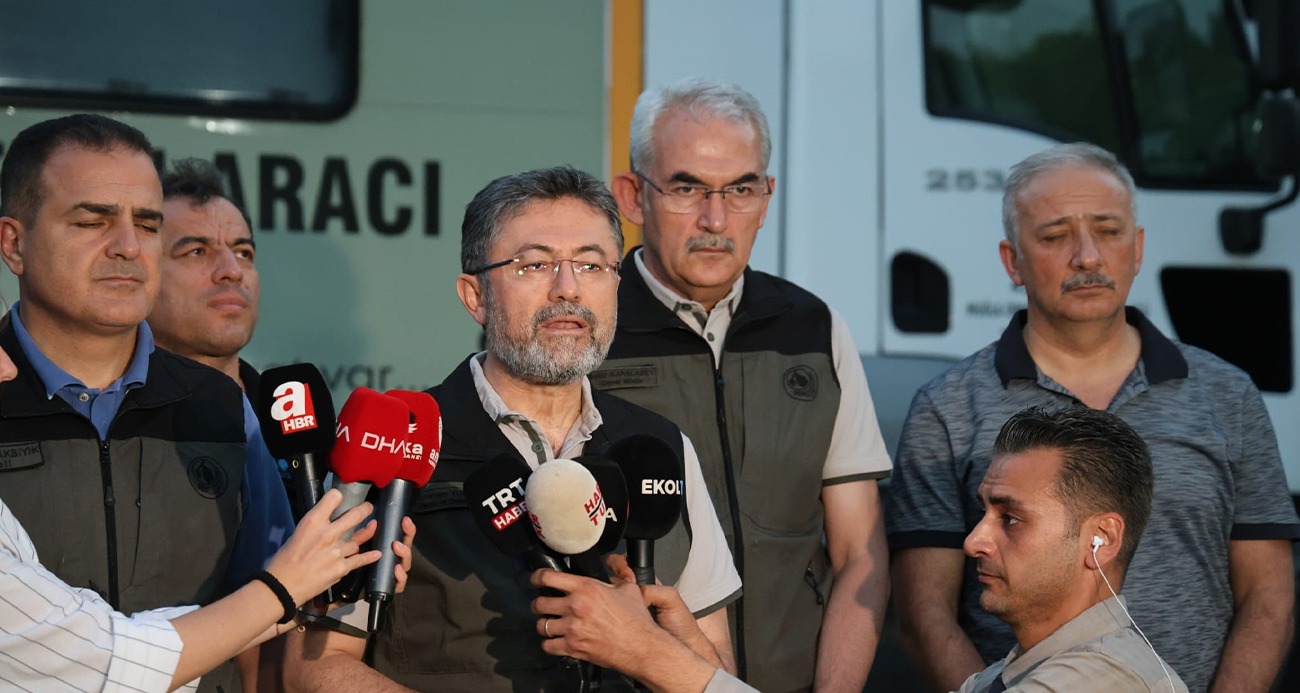 Bakan Yumaklı: “Tehlike arz eden herhangi bir durum yok”