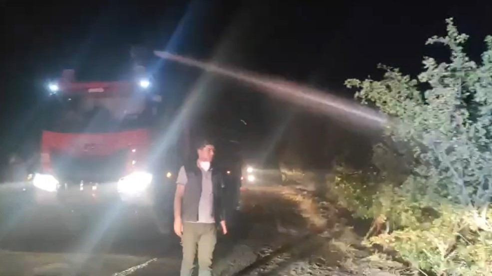 Bingöl’de çıkan  yangın 9 saatlik çalışmanın ardından kontrol altına alındı