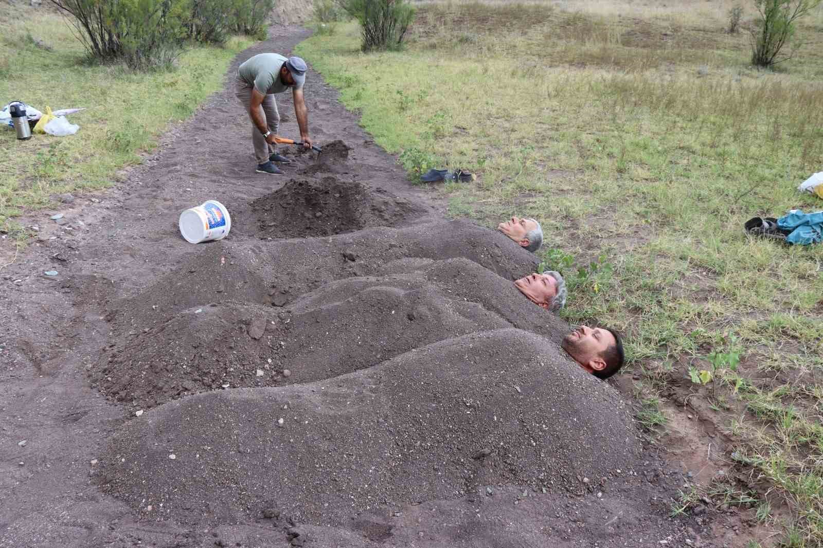 Bu derenin kumları şifa dağıtıyor