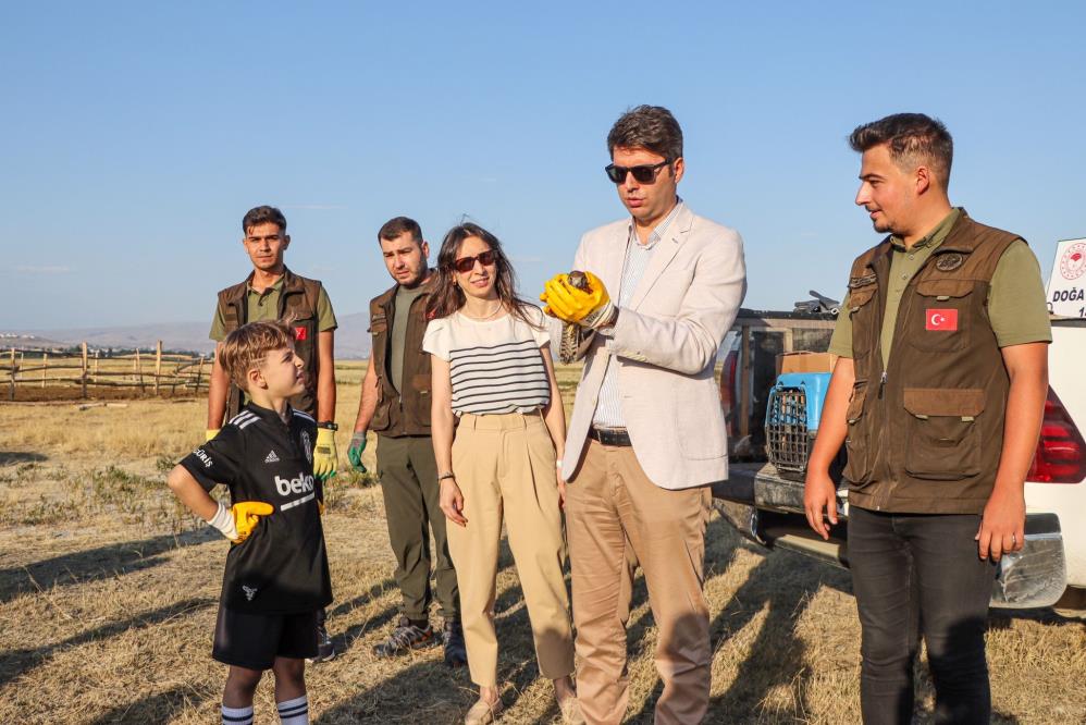 Van’da tedavi edilen kuşlar doğal yaşam alanlarına bırakıldı